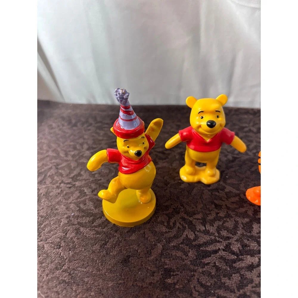 Disney Winnie‎ the Pooh Tigger Birthday Cake Topper Figures Applause DecoPac 4pc